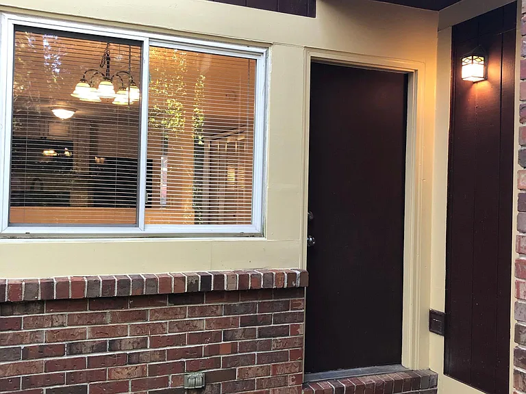 Rear entry