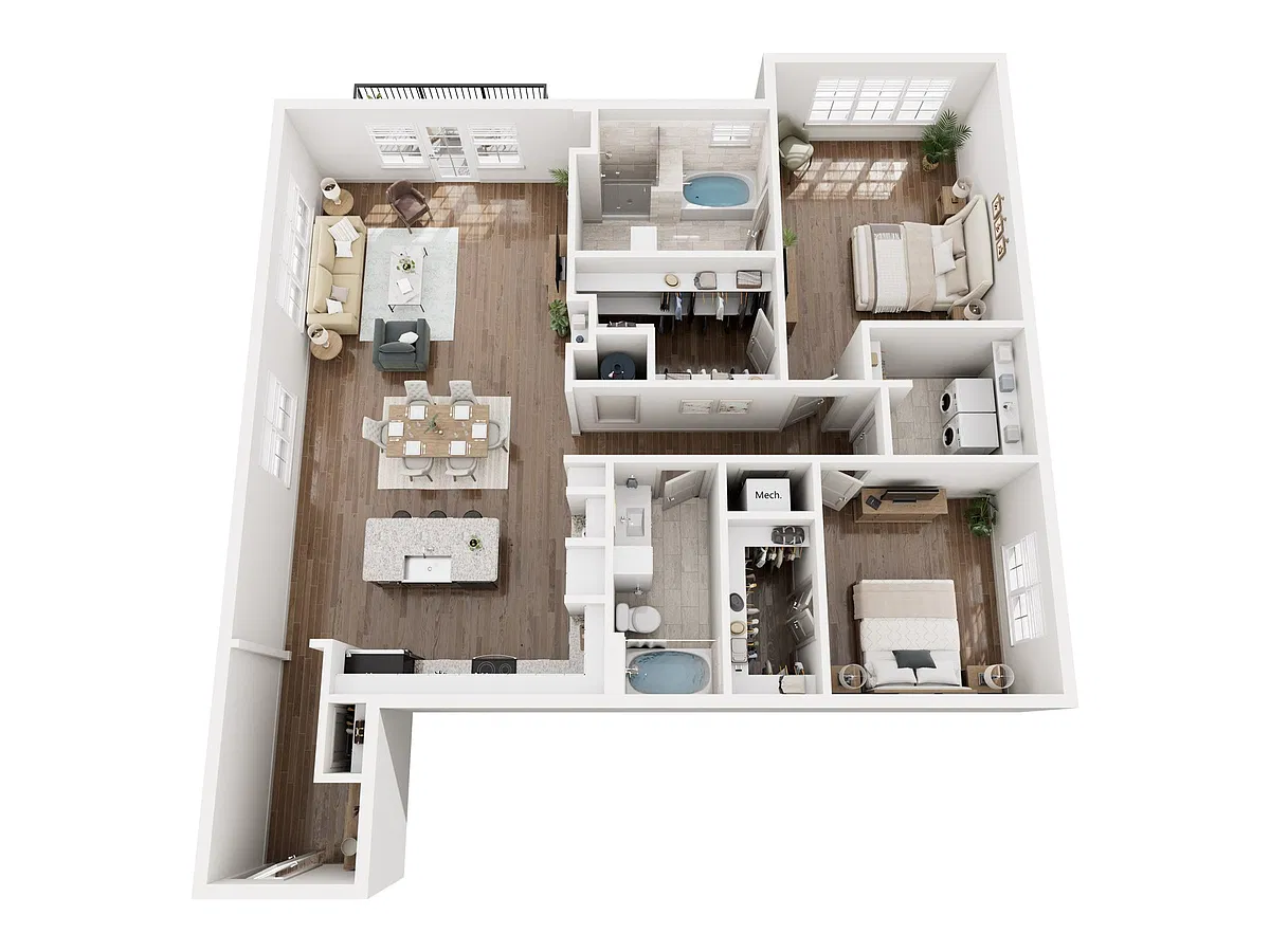 Floor plan B6