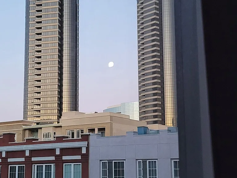 View from Front Room on a night with a full moon!