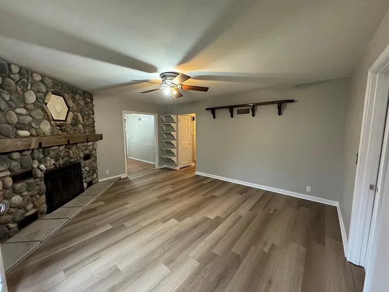 Living Room - Front Entrance View