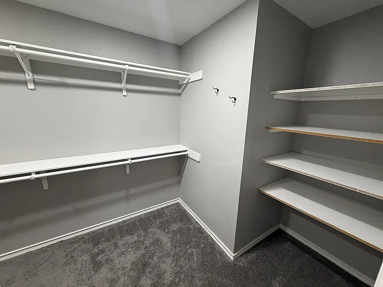 Primary bedroom- walk in closet