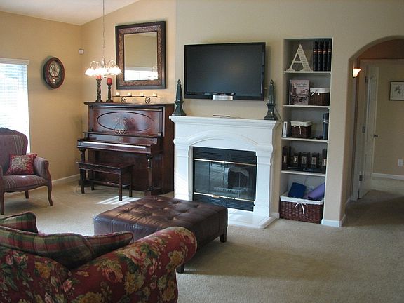 Gas & Woodburning Fireplace