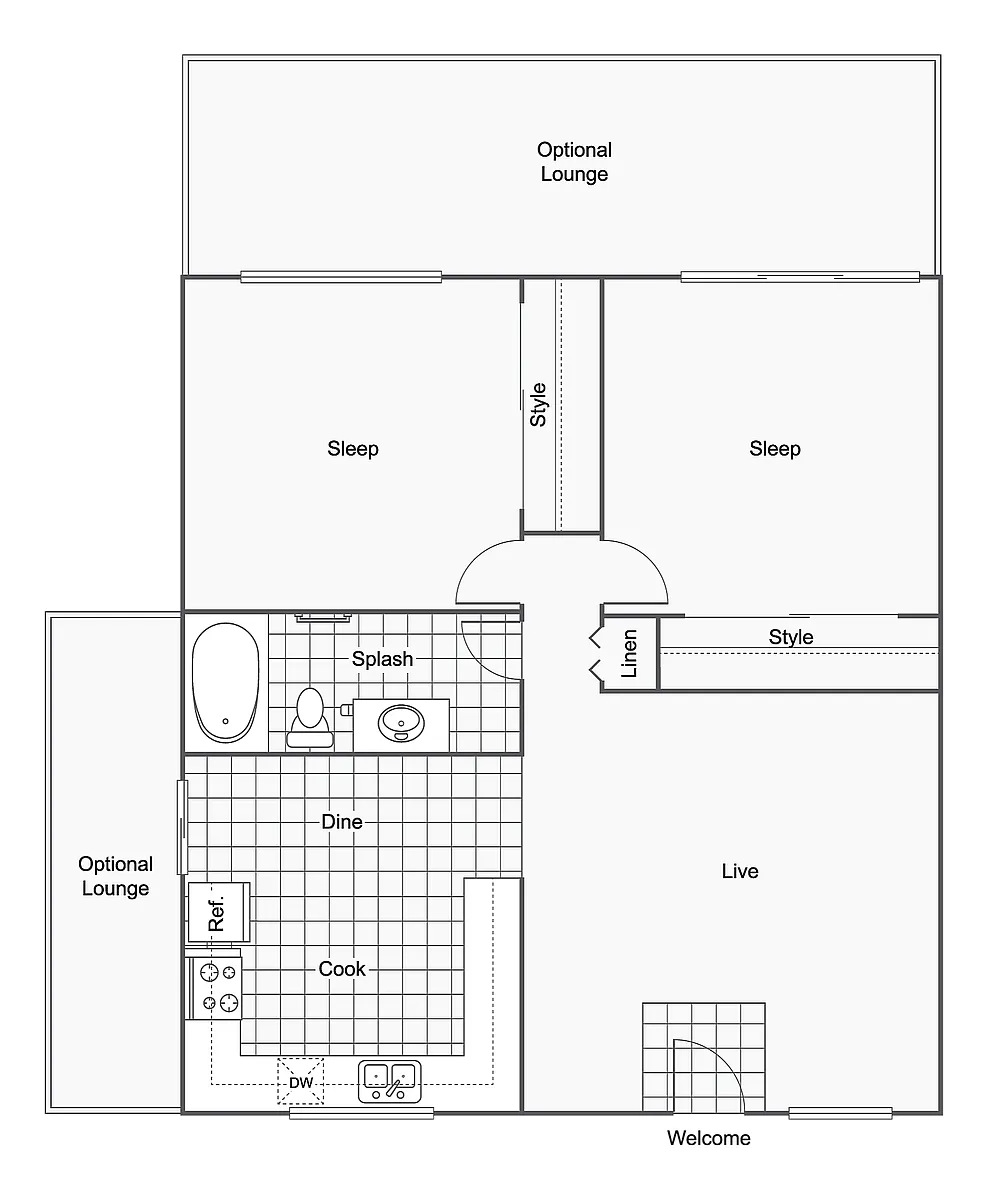 Floor plan Sycamore