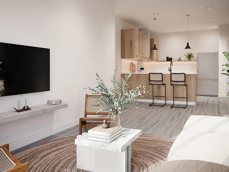 Unit living Space & Kitchen