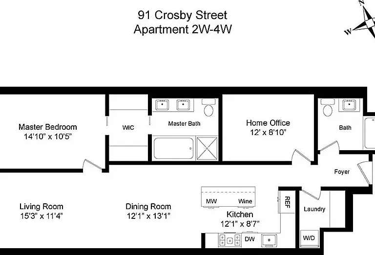 91 Crosby St #2W — Photo 2