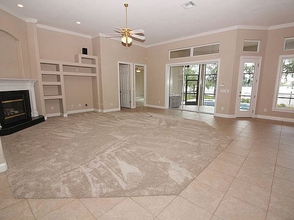 Family Room with Built-ins