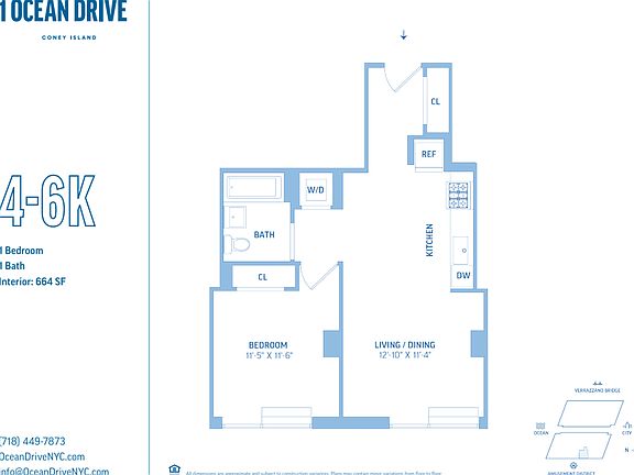 2nd image of 1 Ocean Dr #E5k