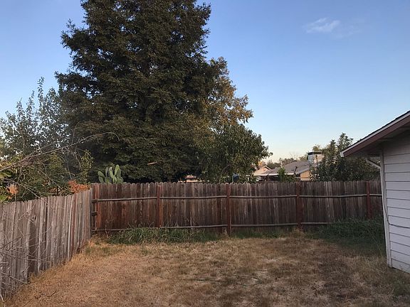 Private backyard