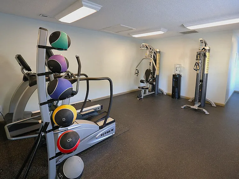 Convenient On-Site Gym