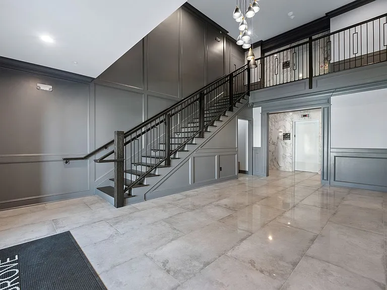 Foyer and elevator