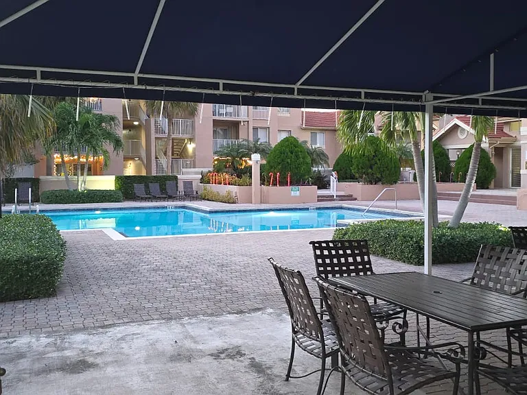 Pool covered terrace