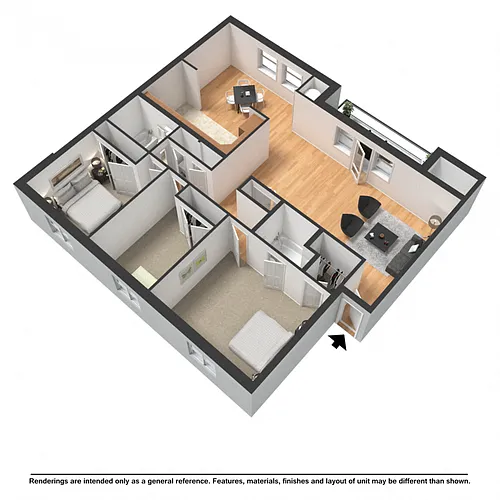 Floor plan 3 Bedroom