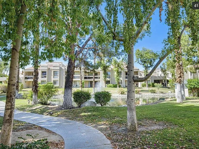 Beautiful walkways throughout the complex