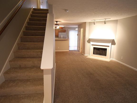 Cozy living room with dining/sitting nook