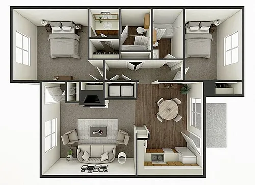 Floor plan The Hawthorne