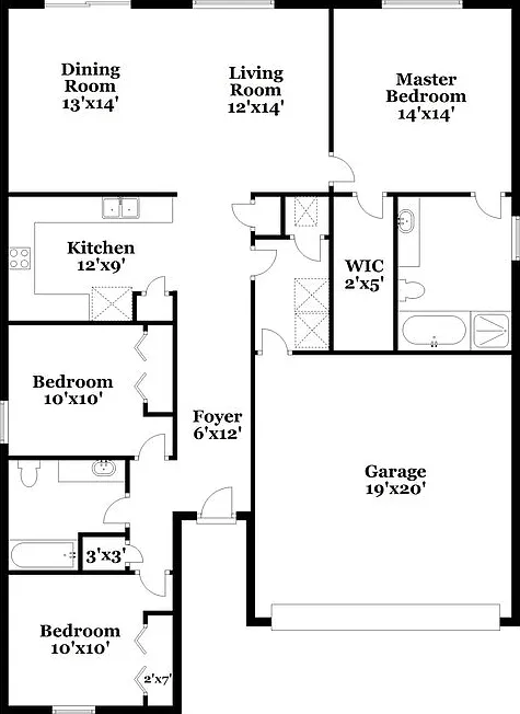 3 bed, 2.0 bath, 1503 sqft, $1,930 — Photo 2