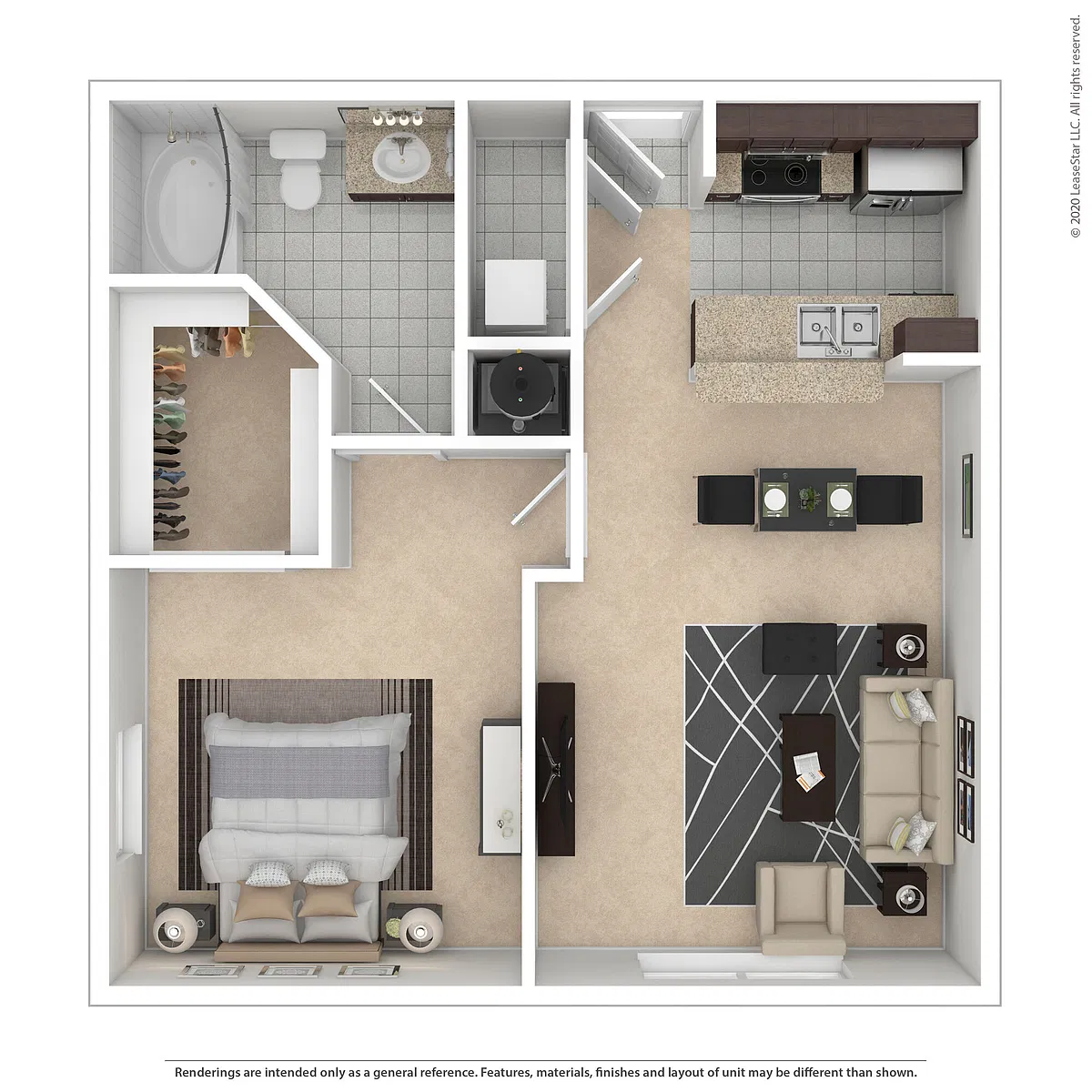 Floor plan A1R