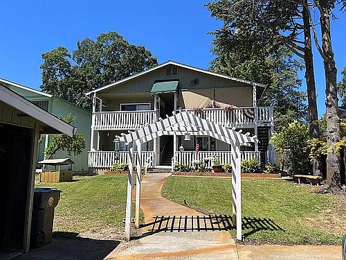 Front of building