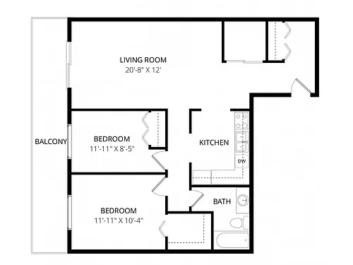 Floor plan The Wascana