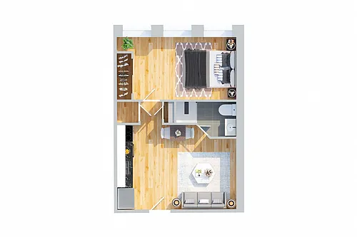 Floor plan 107