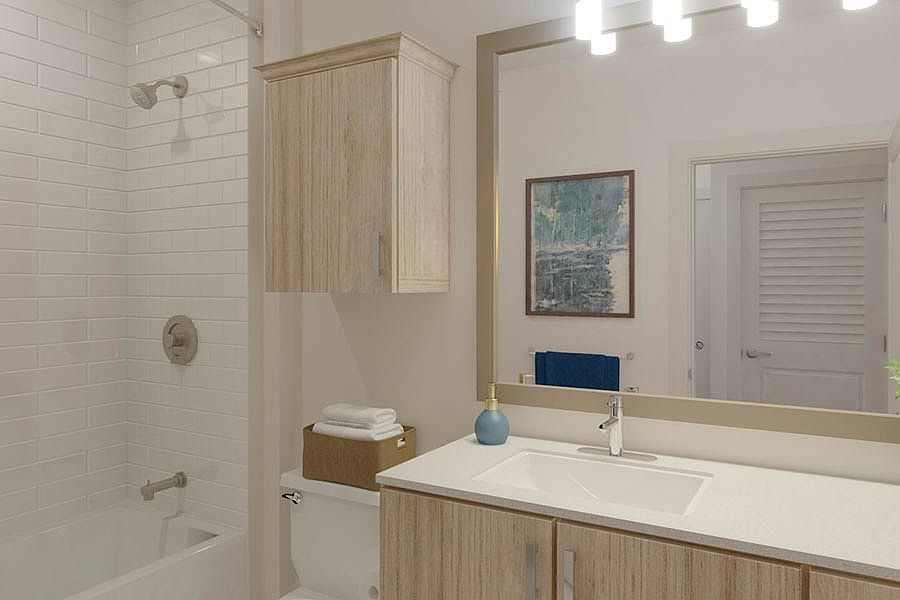 Bathroom featuring the Creama Design Package