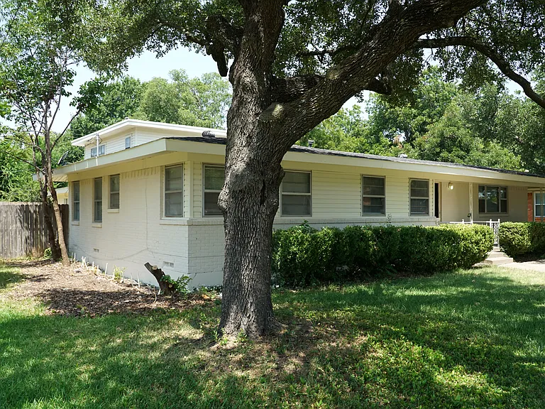 Side View of Front of House