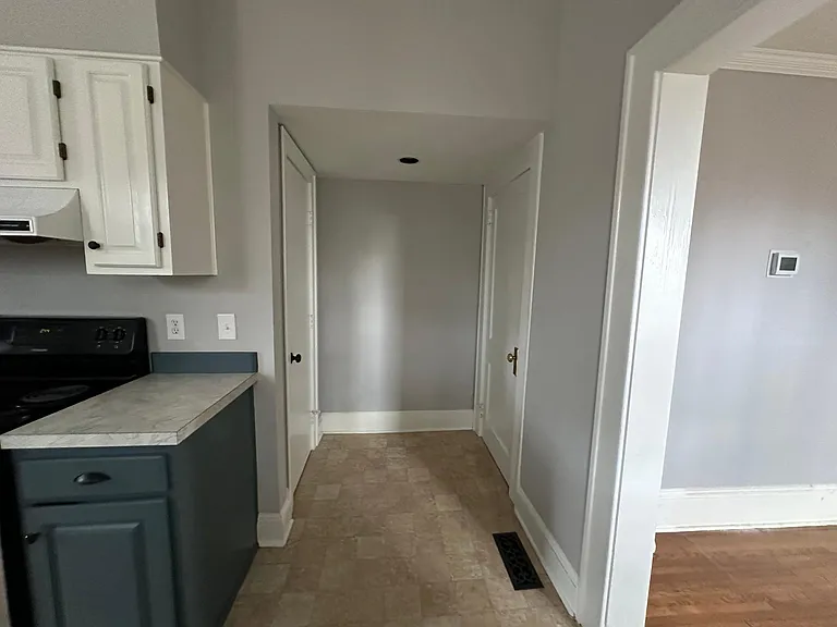 Half Bath Door to the Left
Basement Door to the Right