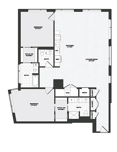Floor plan B12