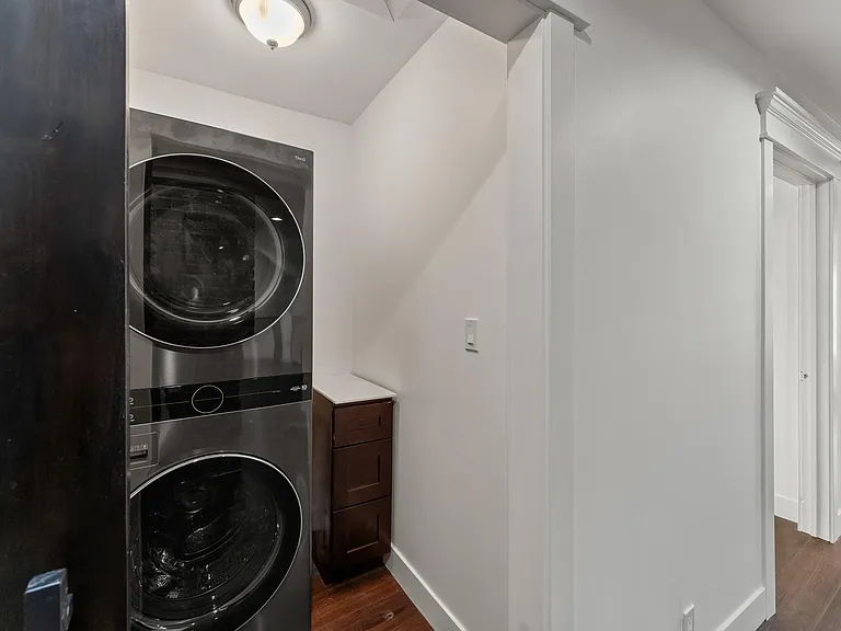 Laundry room in unit
