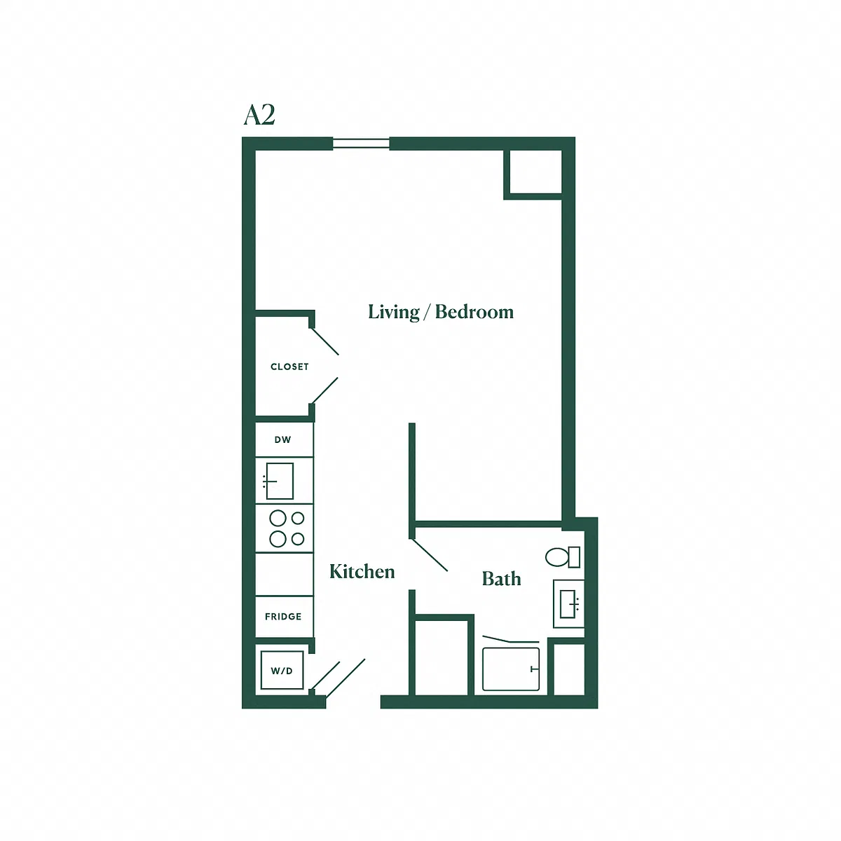 Floor plan A2