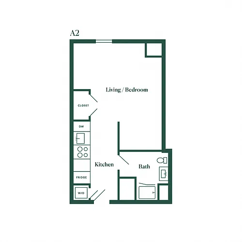 Floor plan A2