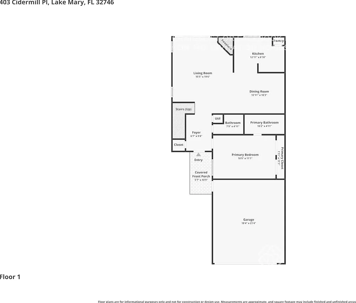 403 Cidermill Pl Lake Mary, FL 32746 — Photo 2