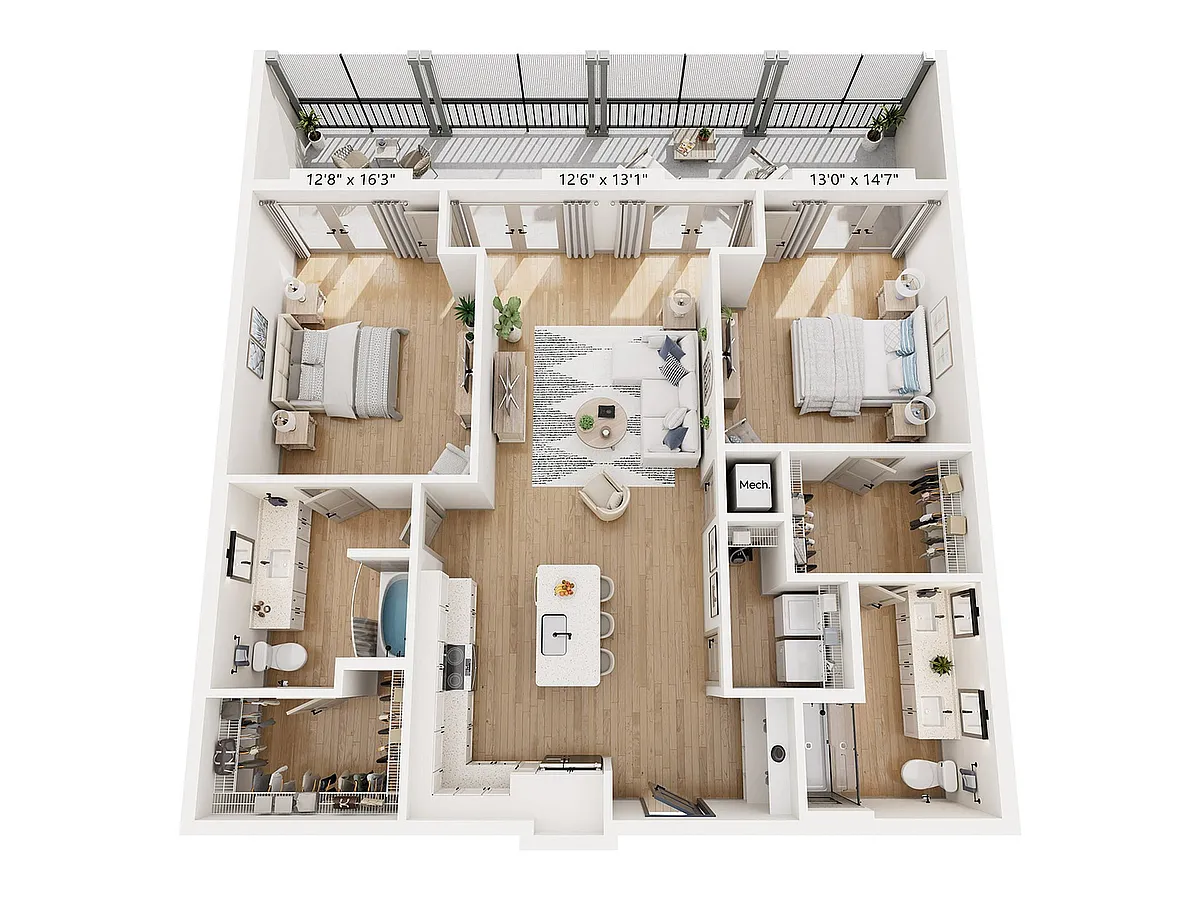 Floor plan B4