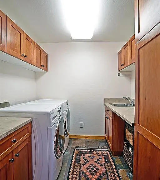 Separate laundry room on main level