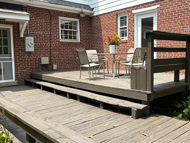 Back deck