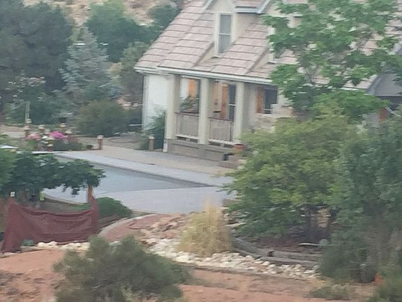 Porch and swimming pool