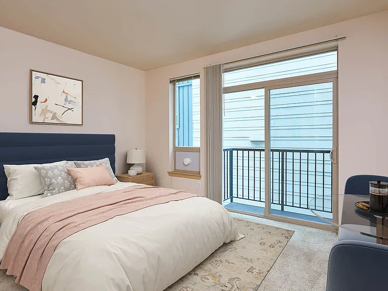Carpeted Bedroom