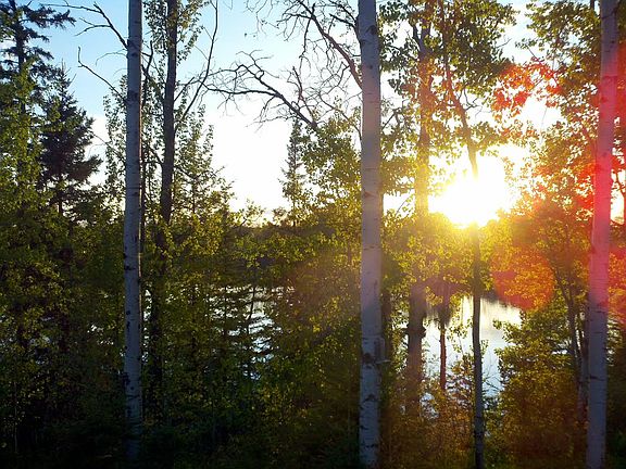 Rainy River sunsets 