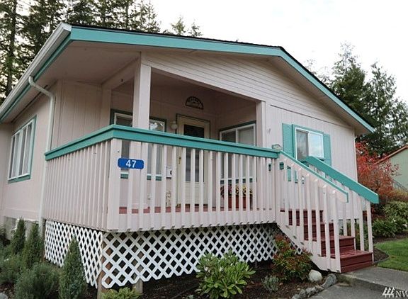 Relax on your covered porch 