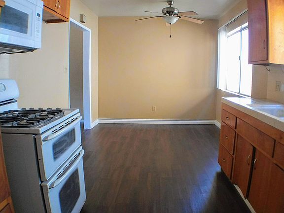 Kitchen facing dining room