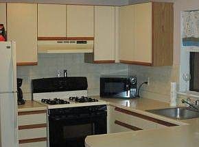 Kitchen from dining area