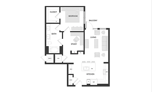 Floor plan A6
