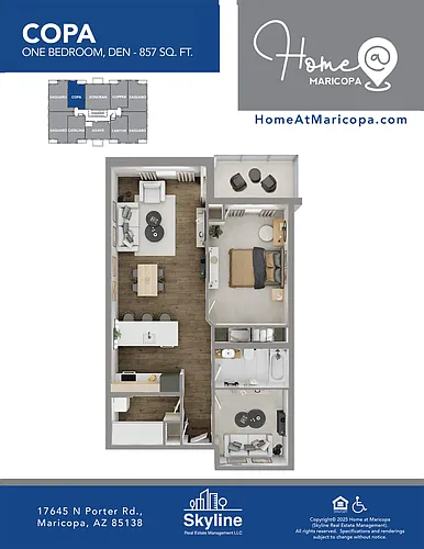 Floor plan Copa