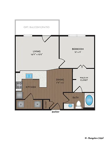 Floor plan Bungalow