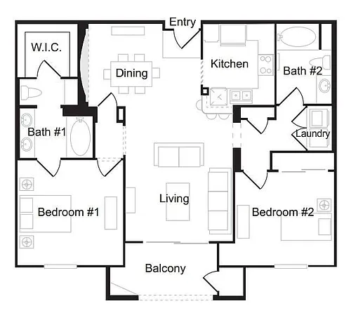Floor plan B-2