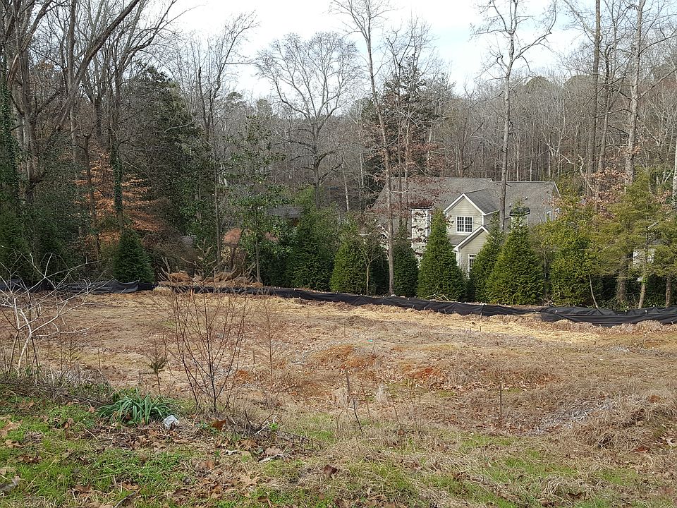 View from front of lot