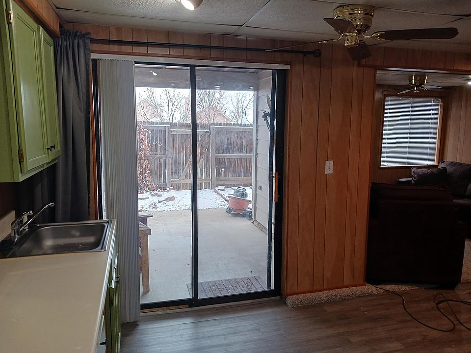 Private entrance, patio and small backyard
