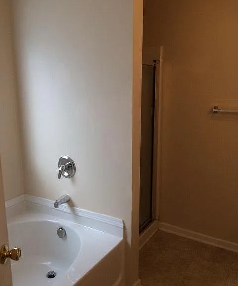 garden tub and separate shower