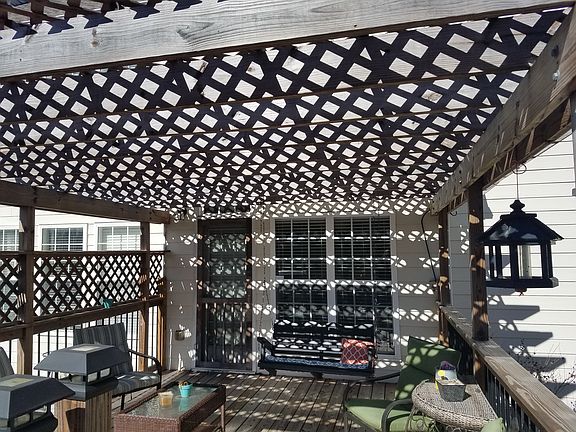 Pergola out back