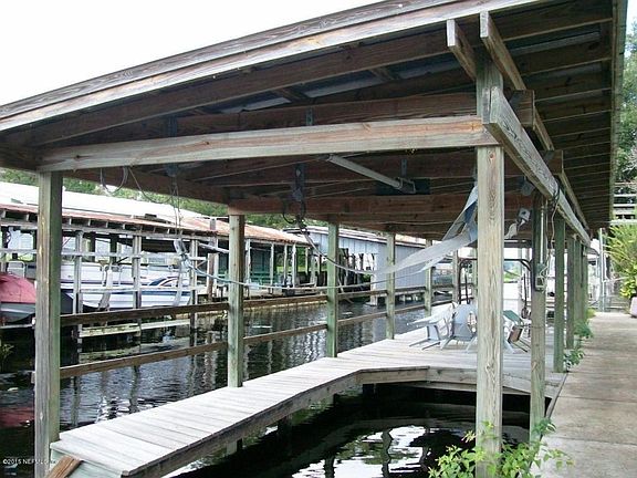 One of 2 docks and boat lifts!